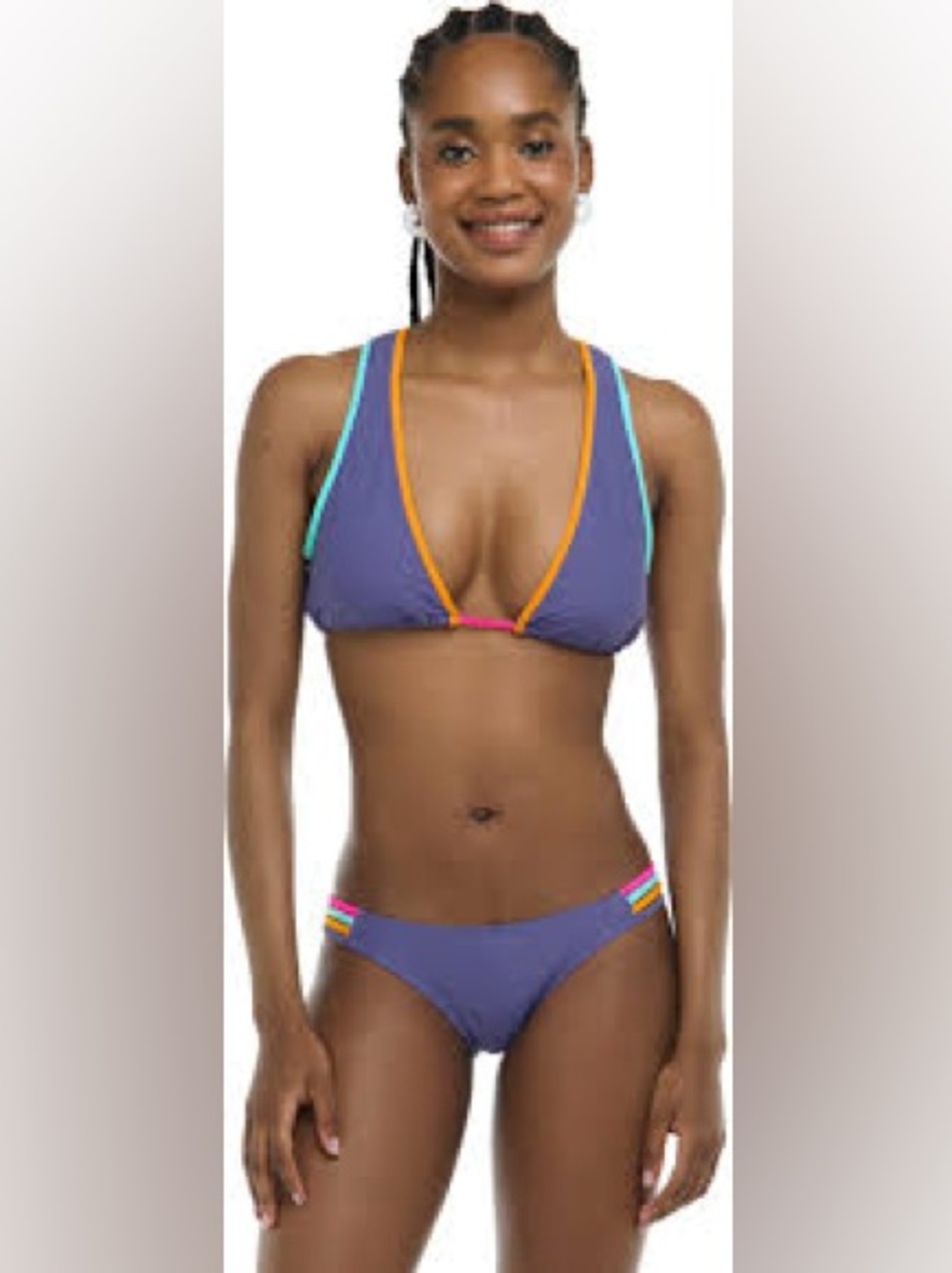 Body Glove Vibration Milo Deep V Bikini 2 piece Size Small